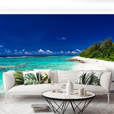 Wallpaper Beach. White sand