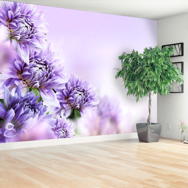 Wallpaper Violet flowers