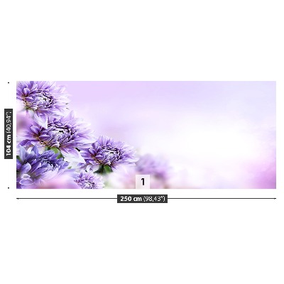 Wallpaper Violet flowers