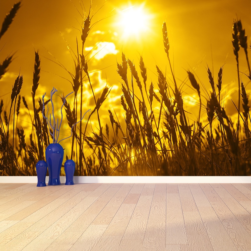 Golden Wheat Field Swaying Gently In The Summer Breeze, Wheat Field, Golden  Wheat, Ripe Wheat Background Image And Wallpaper for Free Download, image size:1000x1000