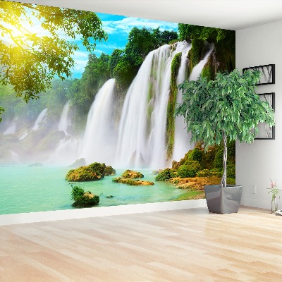 Wallpaper Waterfall detian