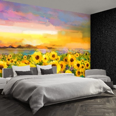 Wallpaper Field of sunflowers