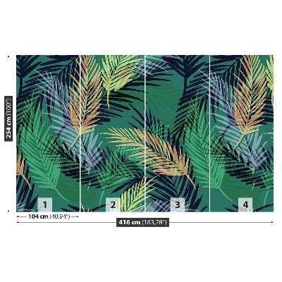 Wallpaper Palm leaves