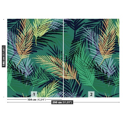 Wallpaper Palm leaves