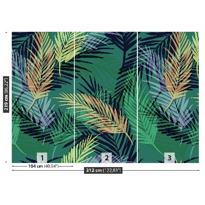 Wallpaper Palm leaves