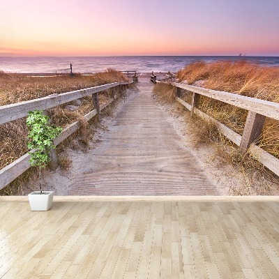 Wallpaper Wooden walkway