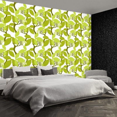 Wallpaper Pattern with leaves