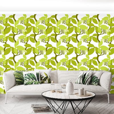 Wallpaper Pattern with leaves
