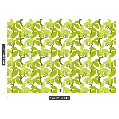 Wallpaper Pattern with leaves