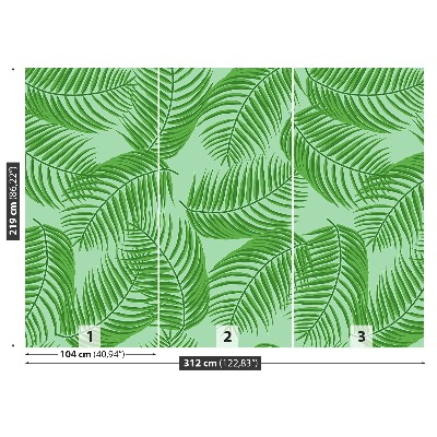 Wallpaper Palm leaves