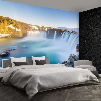 Wallpaper Iceland waterfall
