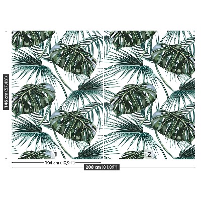 Wallpaper Palm leaves