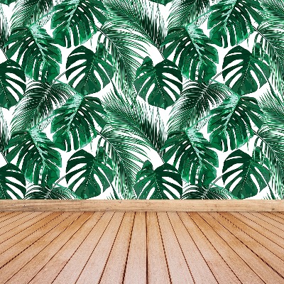 Wallpaper Monstera is full of holes