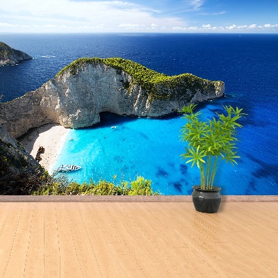 Wallpaper Navagio beach