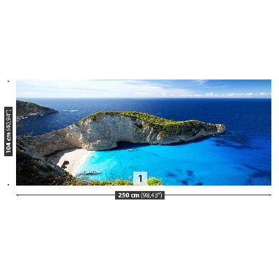 Wallpaper Navagio beach