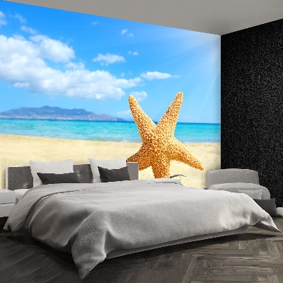 Wallpaper Starfish. Beach