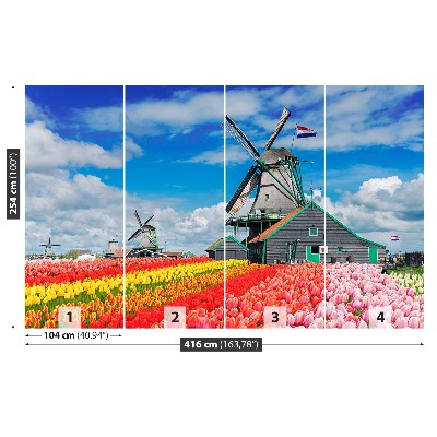 Wallpaper Netherlands windmills