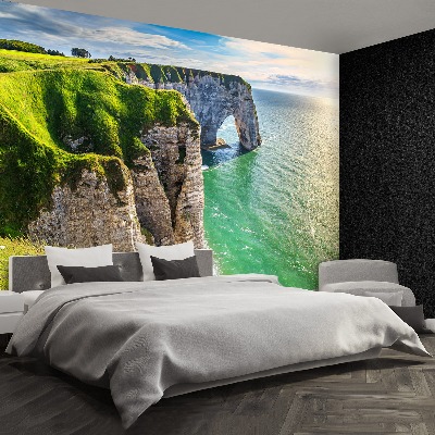 Wallpaper Normandy cliffs