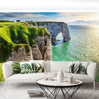 Wallpaper Normandy cliffs