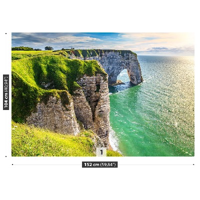 Wallpaper Normandy cliffs