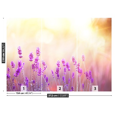 Wallpaper Golden lavender