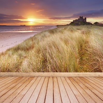 Wallpaper Sand dunes castle