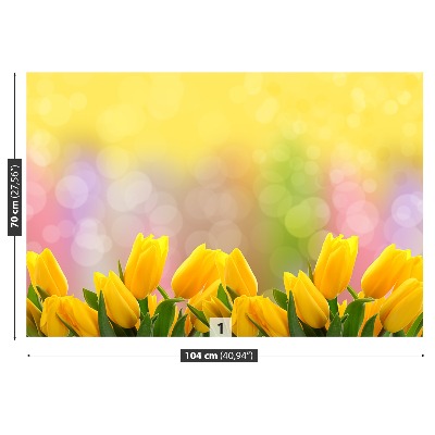 Wallpaper Yellow tulips