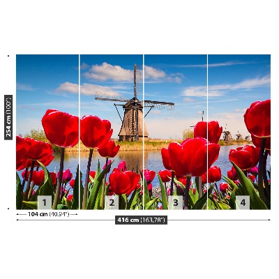 Wallpaper Netherlands windmills