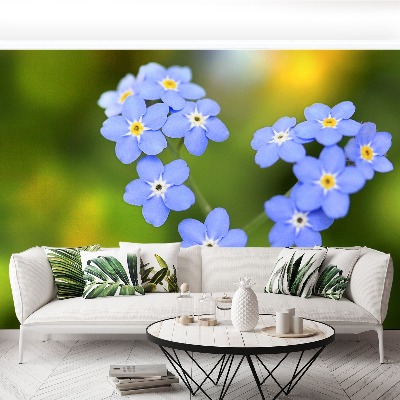 Wallpaper Forget-me-nots heart