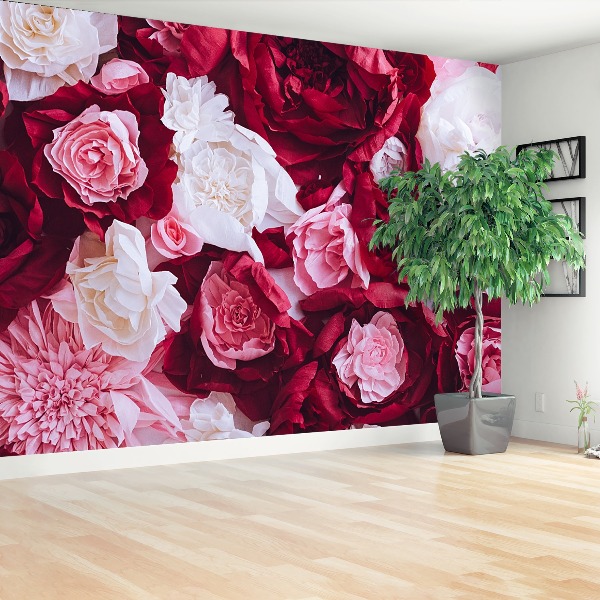 Wallpaper Paper roses