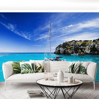 Wallpaper Menorca sailboat