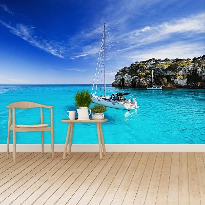 Wallpaper Menorca sailboat