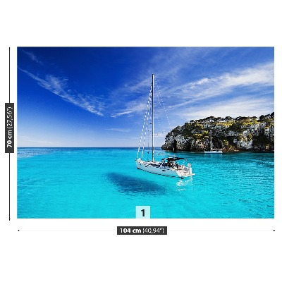 Wallpaper Menorca sailboat