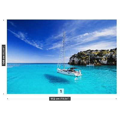 Wallpaper Menorca sailboat