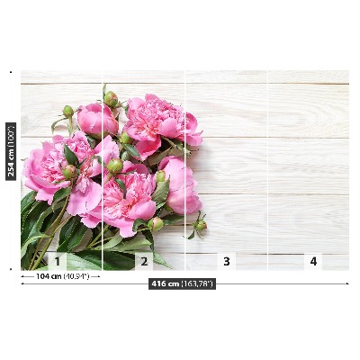 Wallpaper Peonies bouquet