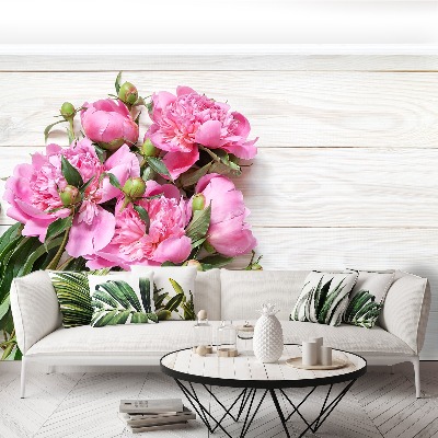 Wallpaper Peonies bouquet