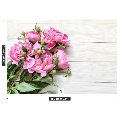 Wallpaper Peonies bouquet