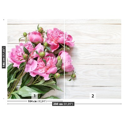 Wallpaper Peonies bouquet