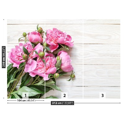 Wallpaper Peonies bouquet