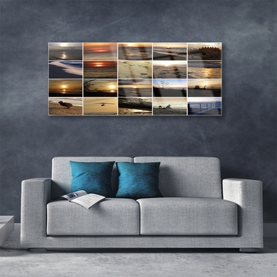 Acrylic Print Sea landscape multi