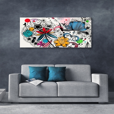 Acrylic Print Abstract art multi