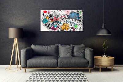 Acrylic Print Abstract art multi