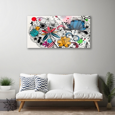 Acrylic Print Abstract art multi