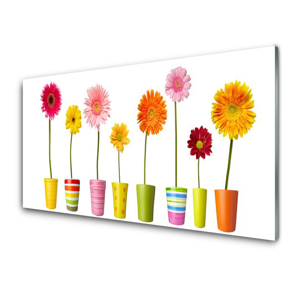 Acrylic Print Flowers floral multi