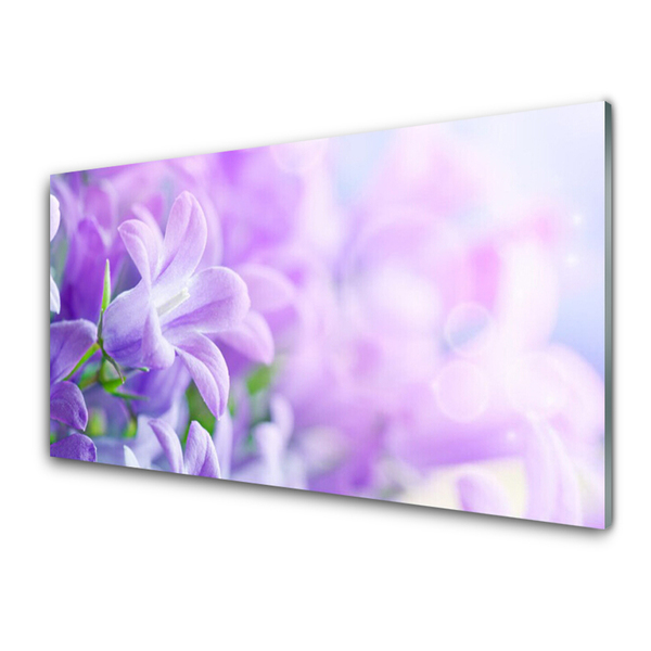 Acrylic Print Flowers floral pink