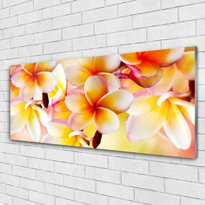 Plexiglas® Wall Art Flowers floral red green white