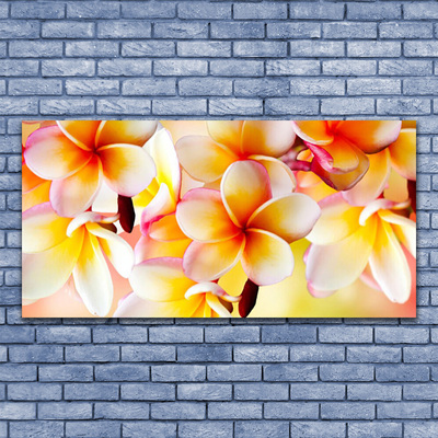 Plexiglas® Wall Art Flowers floral red green white