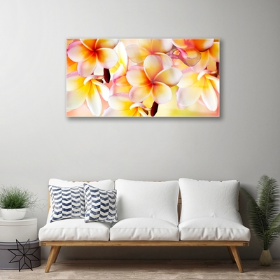 Plexiglas® Wall Art Flowers floral red green white