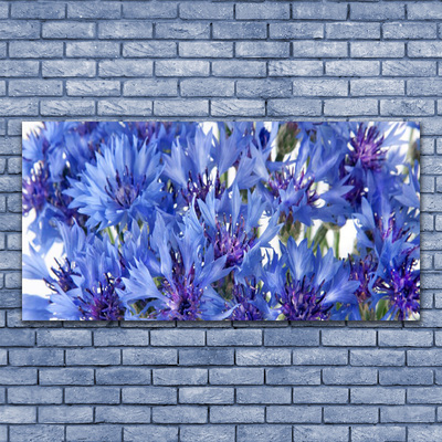 Plexiglas® Wall Art Flowers floral purple