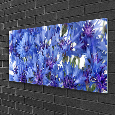 Plexiglas® Wall Art Flowers floral purple